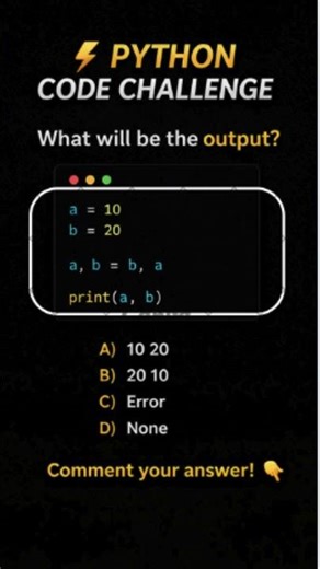 Python Challenge Day 4 🔥 Can You Predict the Output? #Shorts