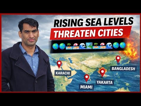 The World’s Sinking Cities | Sea Level Rise Explained | WAHJOC Environment