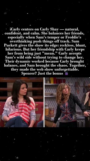 iCarly's Core Duo Carly's Balance, Sam's Chaos — Why It Worked 📺💥 #iCarly #CarlyShay #SamPuckett
