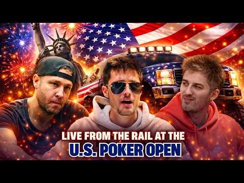 U.S. Poker Open LIVE From The Rail with Jeremy Ausmus, Jeremy Becker, and Michael Berk