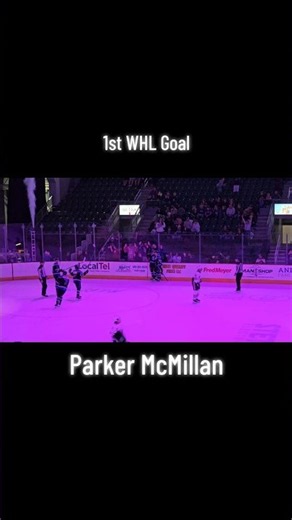 Parker McMillan 1st WHL Goal #hockey #shorts
