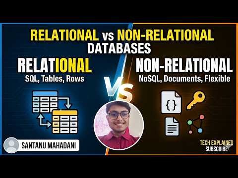 Relational vs Non-Relational Database | RDBMS vs NoSQL Explained Simply|#dbmstutorial #sql #coding