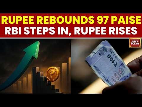 Rupee Jumps 97 Paise, Nifty Opens Higher, FPI Selling Nears ₹4.5 Lakh Cr | BusinessToday