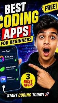 Best Coding Apps for Beginners 😳 #shortsAlternative:
