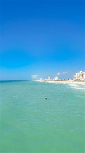 The U.S. Navy’s Blue Angels and U.S. Air Force’s Thunderbirds, two of the nation’s most elite flight teams, united Tuesday to perform an extremely rare formation flyover in “Super Delta” over Pensacola Beach, Florida.