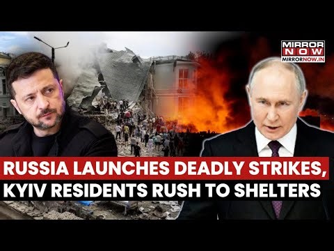 Russia Launches Massive Air Attack On Ukraine; Kyiv Mayor Urges Residents To Seek Shelter