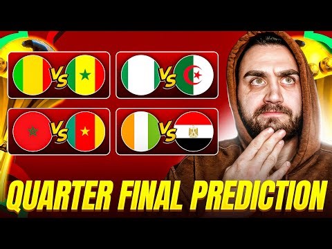AFCON 2025 QUARTER-FINAL PREDICTIONS