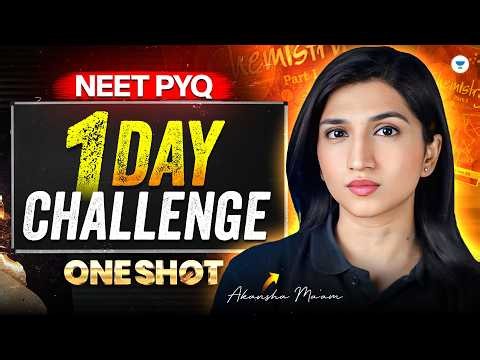 NEET PYQs In ONE SHOT | Complete Last 5 Years Questions in 1 Day | Akansha Karnwal