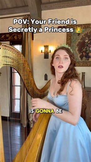 POV: Your Friend is Secretly a Princess 👑 #pov #disney
