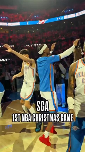 NBA on Instagram: "Multiple #NBAXmas debuts for the @okcthunder players as they look to protect home court 🔥 LIVE on ABC & ESPN"