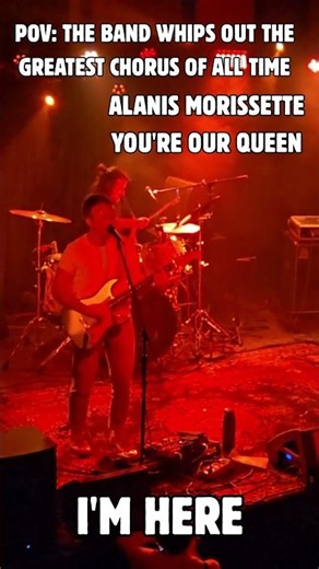 The greatest chorus of all time... #alanismorissette #rockband #livemusic