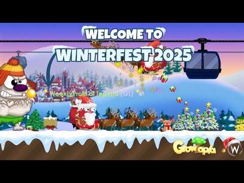 “I FINALLY GOT THE NEW TITLE!” - WINTERFEST 2025 GROWTOPIA