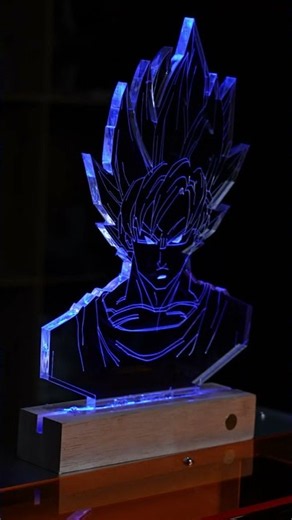 🗼⚡ DIY 3D Illusion Acrylic Lamps! Anime & Eiffel Tower | Carverall C1 Laser