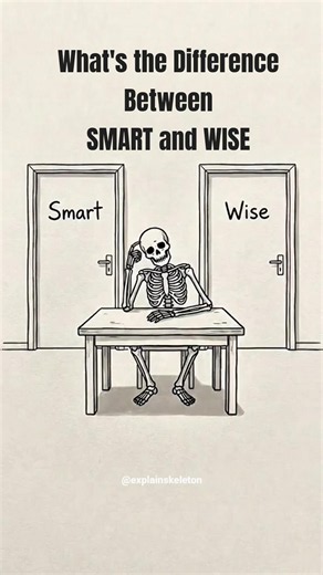 Smart vs Wise – The Real Difference You Must Know! 🧠💡 (Stickman Animation) #logicalthinking
