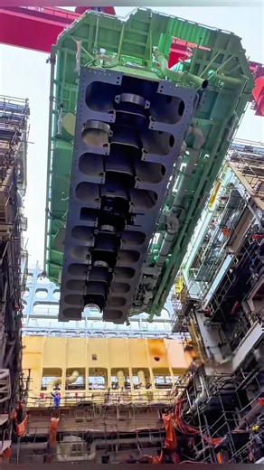 Why Are Ship Engines So Huge but So Slow?