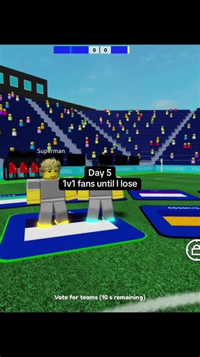 day 6 hereeee we go @SupermanTfb gg #1v1 #touchfootball #roblox | Roblox