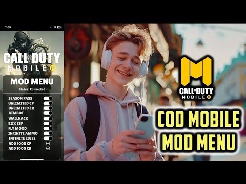 CODM MOD MENU APK COD MOBILE+WALLHACK +AIMBOT + ESP | DOWNLOADCHEATS NO RECOIL CODM APP