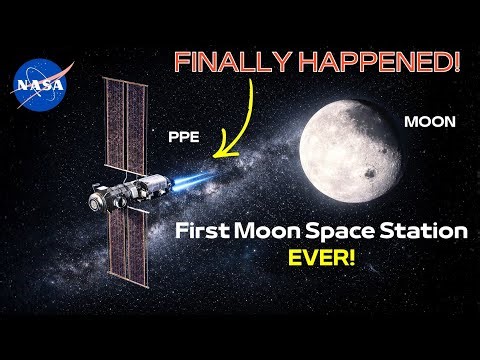 ITS HAPPENING! NASA Just Powered Up Humanity’s First Moon Space Station