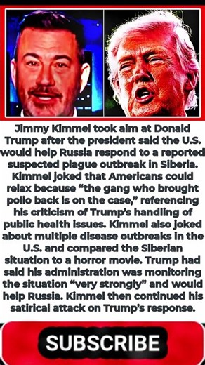 Kimmel ROASTS Trump’s Russia Plague Promise With Brutal One-Liner!