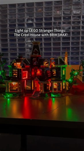 Light up LEGO Stranger Things: The Creel House with BRIKSMAX! #strangerthings #briksmax