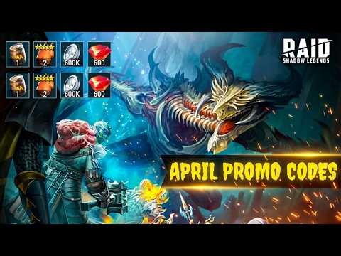 APRIL NEW Raid Shadow Legends Promo Code for ALL! 😎 2GT SPRING SPECIAL ☀️