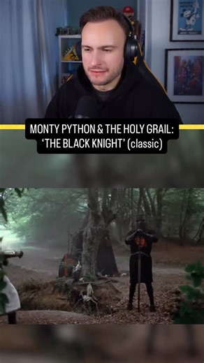 MONTY PYTHON & THE HOLY GRAIL- yes! Recently came across ‘THE BLACK KNIGHT’ sketch- stone-cold classic! 😆 **Lmk your fave Monty moments in the comments! #montypython #holygrail #blackknight #comedy #sketch | Adam Savage