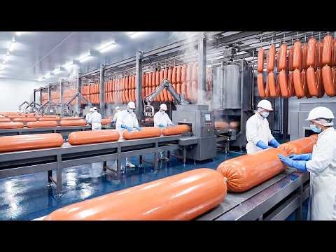 How Millions of Johnsonville Sausages Are Made in a Factory | Sausages Factory Process