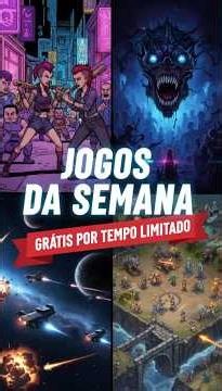 Resgate Agora: 5 Jogos Grátis Antes que Acabe ⏳
