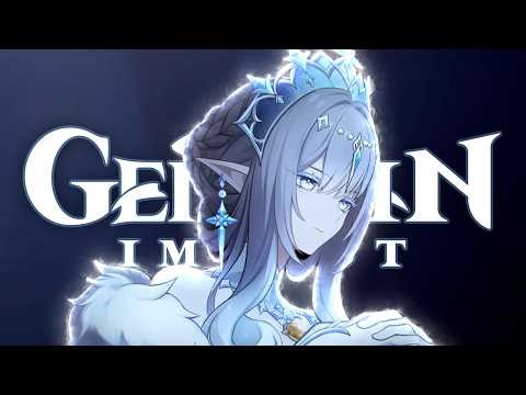 FINALLY REACTING TO THE SNEZHNAYA TRAILER! (Genshin Impact)
