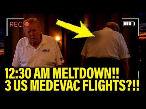 Trump has 12:30 AM MELTDOWN as he HIDES CASUALTIES?!!