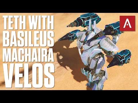 War Robots - Teth With New Rapid Firing Weapons (Basileus, Machaira, Velos)