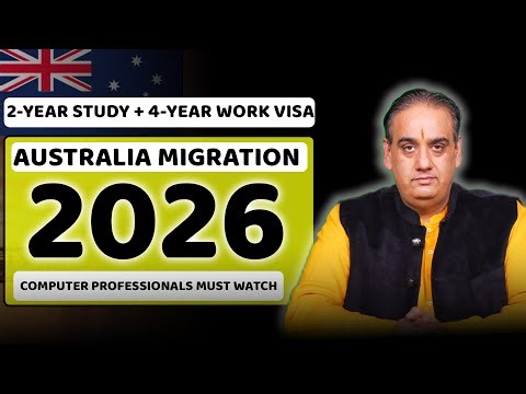 Australia Migration 2026 | Computer Professionals Jobs | ₹5 Lakh Pathway