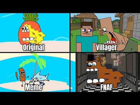 Spongebob Tralala Original vs Other Version