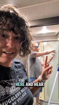 RV shower door explosion