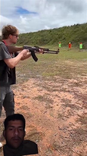 AK-47 Style Shooting 🔥 Intense Range Practice #AK47 #Shooting #GunRange #Shorts