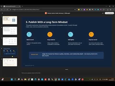 How to generate PowerPoint slides by using ChatGPT within 3 minutes