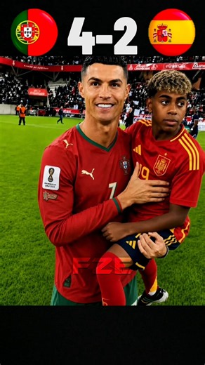 🇵🇹🔥 PORTUGAL 4–2 SPAIN! 😱🐐 Ronaldo Leads Portugal to a Dominant Victory! 🇵🇹👑⚽ #CR7