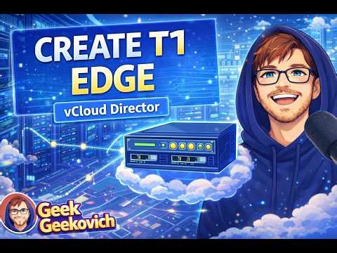 VMware vCloud Director: Create Edge T1 in 5 Minutes (Beginner Tutorial)