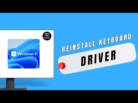 HOW TO UNINSTALL & REINSTALL KEYBOARD DRIVER IN WINDOWS 11