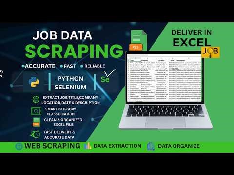 Web Scraping Project in Python | Job Data Extraction Demo