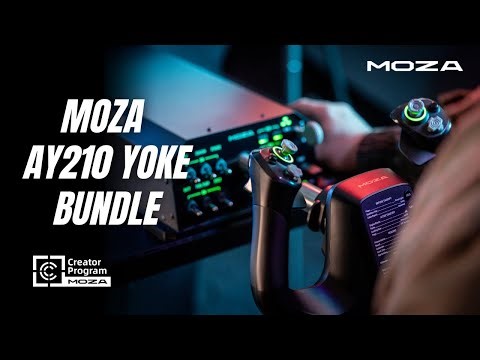 Unboxing & Setup: MOZA AY210 Force Feedback Yoke Bundle