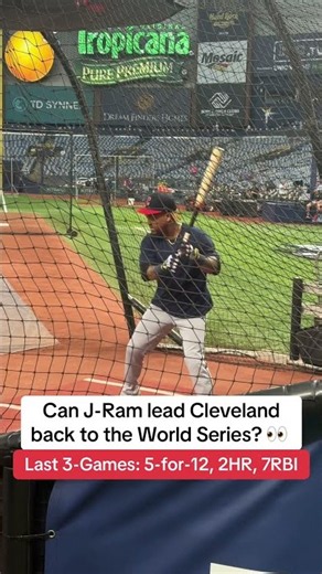 José Ramírez has arrived at the ALCS 💪
