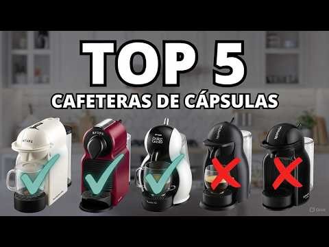 Las 5 Mejores Cafeteras de Cápsulas 2026 ☕ | Nespresso vs Dolce Gusto ☕