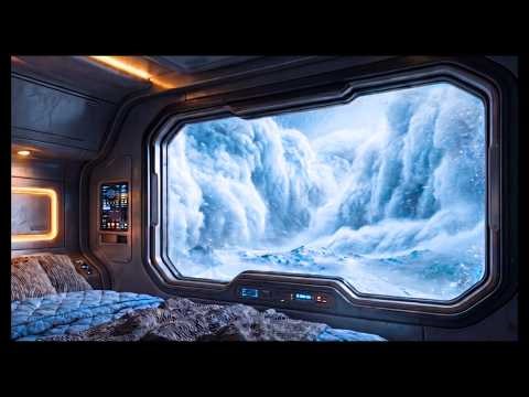 Storm Raging Outside, Warmth Inside The Sleep Pod