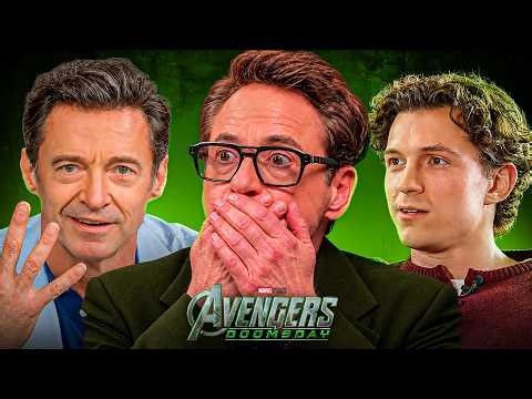 Avengers Cast Trying Not To Spoil Doomsday for 23 Minutes