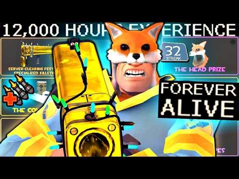 1700+ Hour Soldier Becomes IMMORTAL🔸TF2 Gameplay