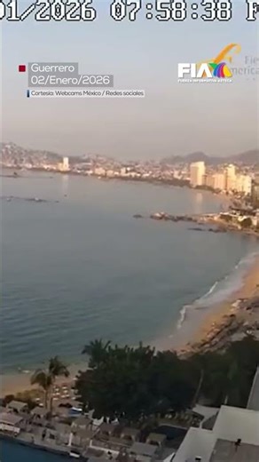 🚨 ASÍ SE VIO EL SISMO EN ACAPULCO