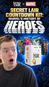 SECRET LAIR COUNTDOWN KIT: MARVEL'S HISTORY OF HEROES! Card Core news