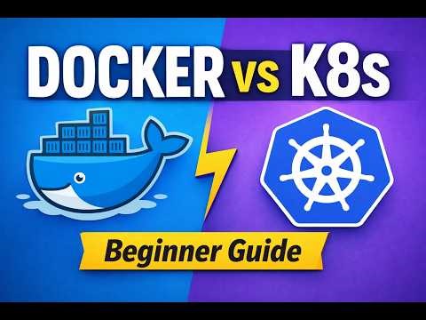 Docker vs Kubernetes Explained in 10 Minutes | Beginner Friendly Guide 2026