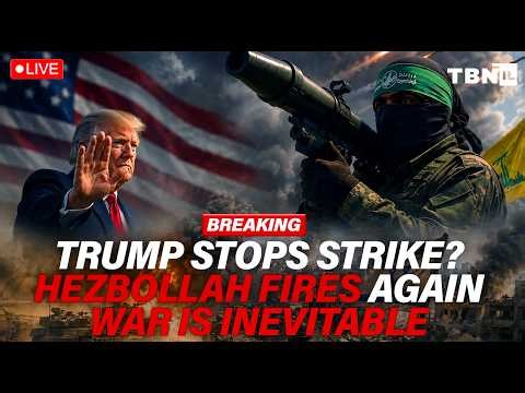 BREAKING: Israel READY To Hit Beirut; Trump Forces Pause; Iran Threatens North | TBN Israel